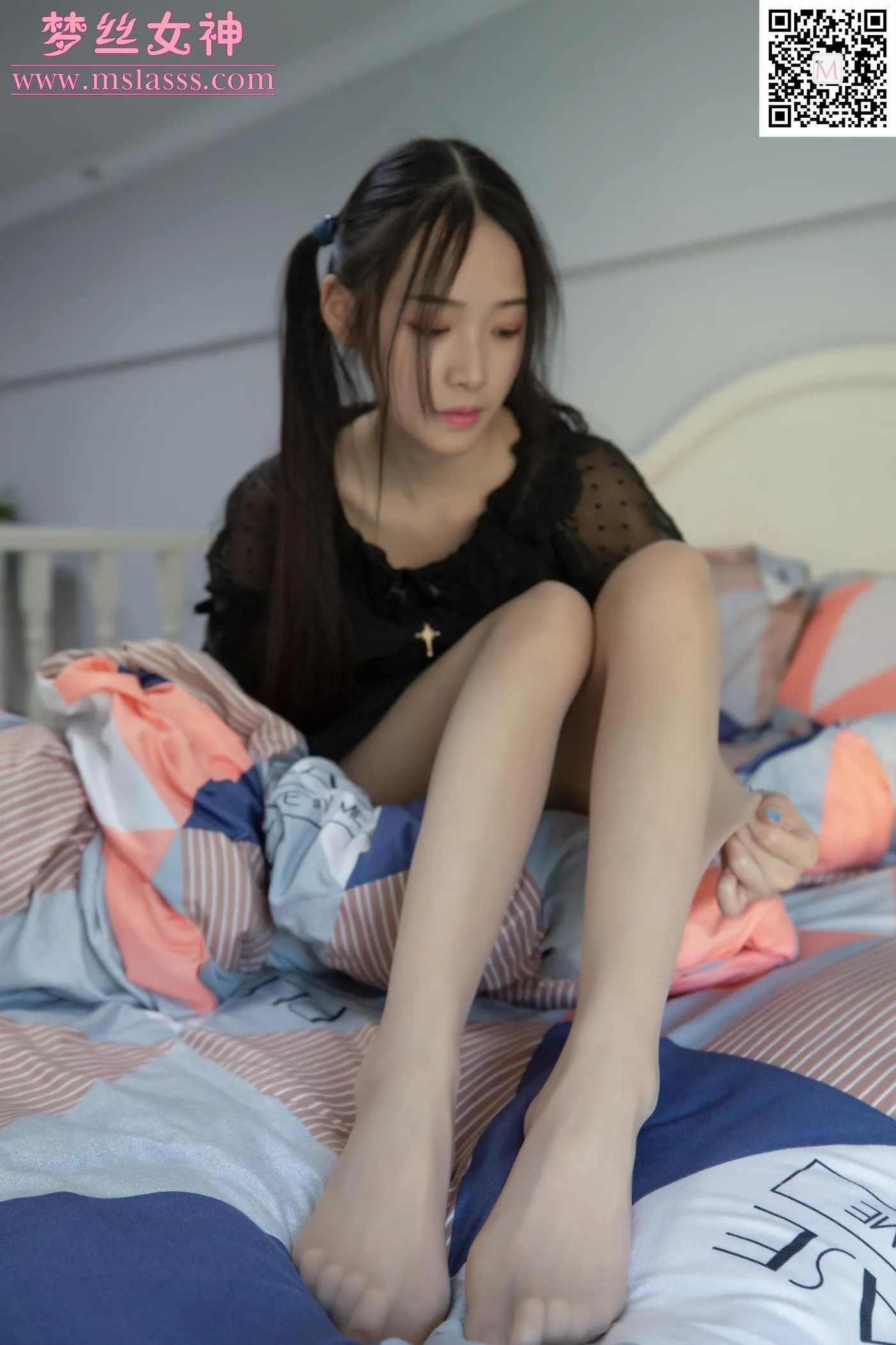 [MSLASS梦丝女神] 2020.05.12 NO.112 诗琪3 起床的小仙女 [73P]插图9